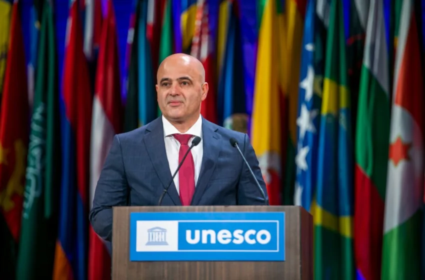 Ковачевски во УНЕСКО: Македонија е мултикултурна реткост и придонесува во ефикасен мултилатерализам