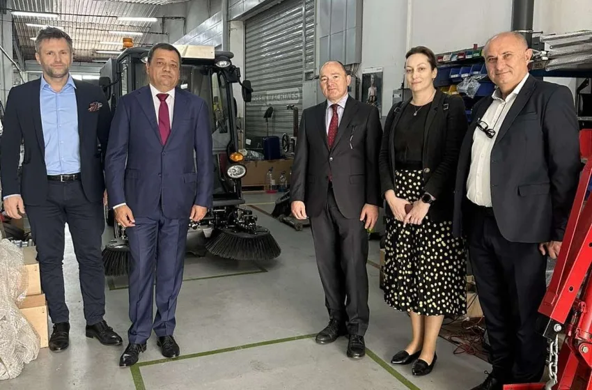  АВСТРИСКИОТ АМБАСАДОР ПАМЕР ВО ПОСЕТА НА БРАКО: Соработка на македонски и австриски компании