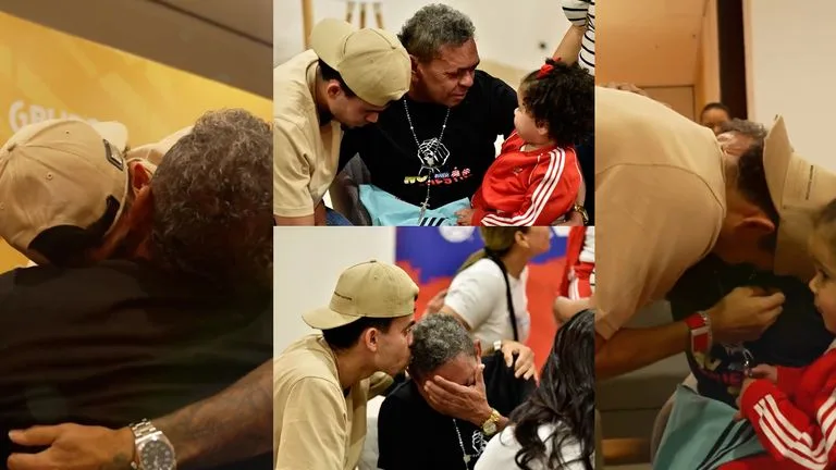  Емотивна средба меѓу Дијаз и татко му по драмата со киднапирање (ВИДЕО)