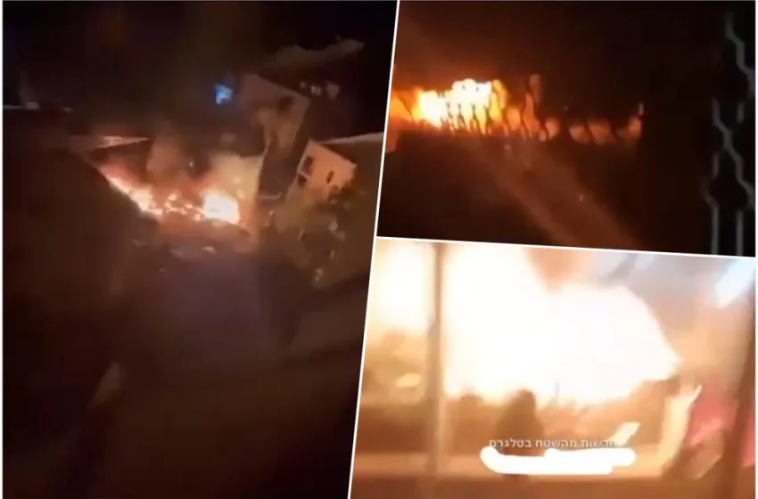  Сателитските снимки го откриваат обемот на израелската инвазија – десетици оклопни возила сега на пет километри внатре во територијата