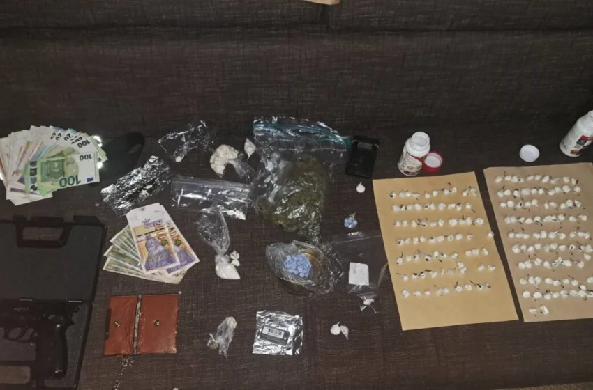  Серија полициски претреси во повеќе градови, пронајдена дрога, приведени дилери