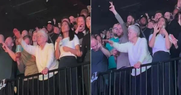  (ВИДЕО) Баба танцуваше на концерт на 50 Cent, нејзините потези го привлекоа вниманието на раперот