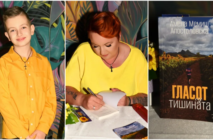  „Аутизмот кај син ми ме инспирираше да напишам книга“, вели скопјанката Амела Мемиш Апостоловска