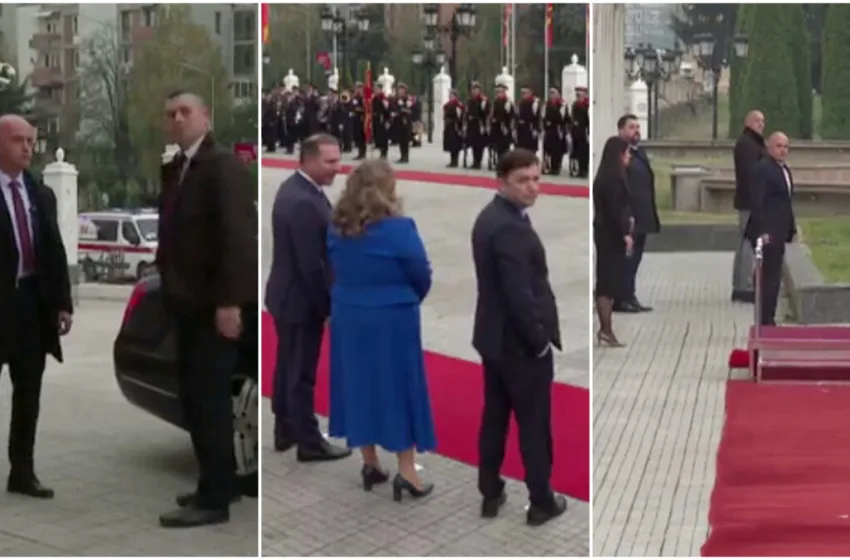 ВИДЕО Столтенберг три минути го чекаше Ковачевски да излезе од Влада – премиерот брзаше!