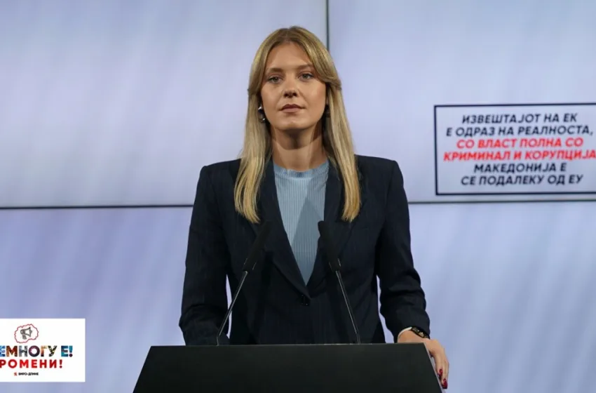 Митева: Извештајот на ЕК е одраз на реалноста, со власт полна со криминал и корупција Македонија е се подалеку од ЕУ