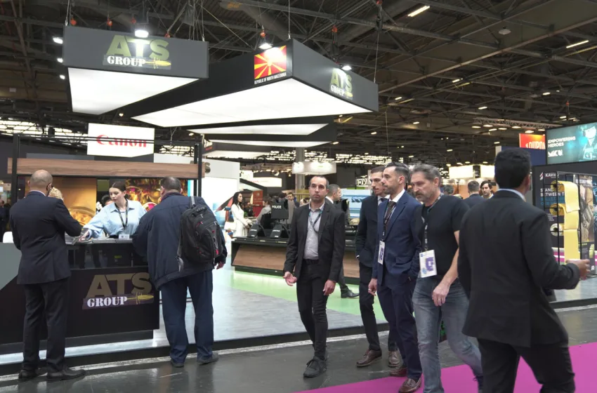  Македонската компанија АТС ГРУП го привлече вниманието на посетителите на водечкиот европски саем за безбедност во Париз – Милипол 2023