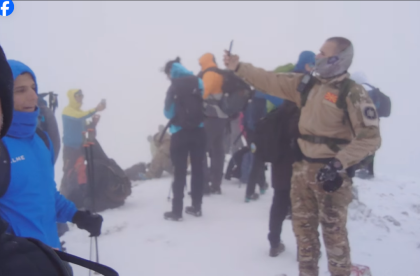  ВИДЕО Планинари се искачија на Шар Планина по повод 13. ноември – Денот на ослободувањето на Скопје