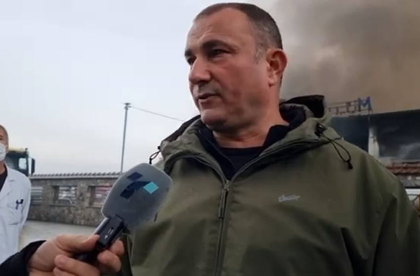  Ангелов: Има 100 тони бои и лакови, постои опасност објектот да се сруши