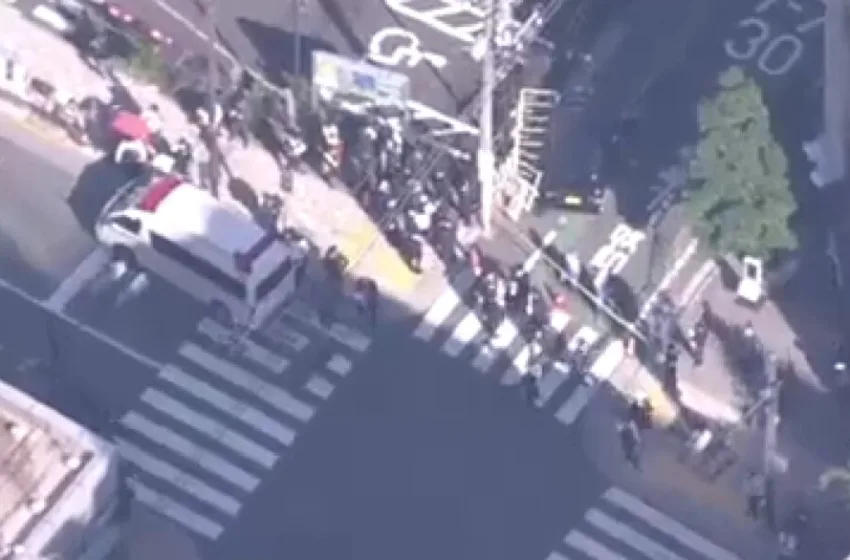  ВИДЕО Пламенот на војната се шири низ планетата! Нападната израелската амбасада во Токио!