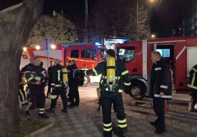  Запален контејнер во ГТЦ