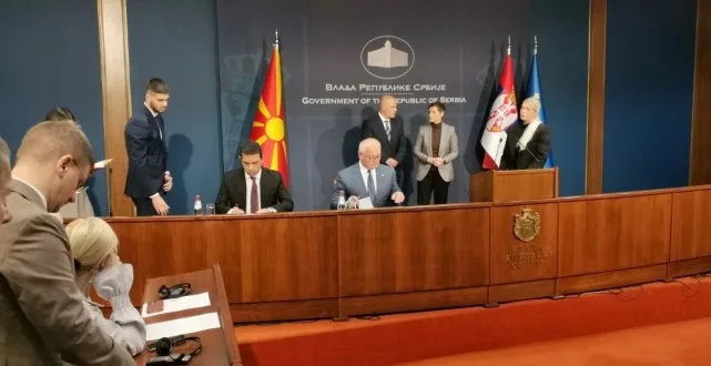 Ковачевски по потпишаниот Меморандум: Брза железничка линија Скопје–Ниш-Белград, го поврзуваме регионот со ЕУ и овозможуваме забрзан економски развој
