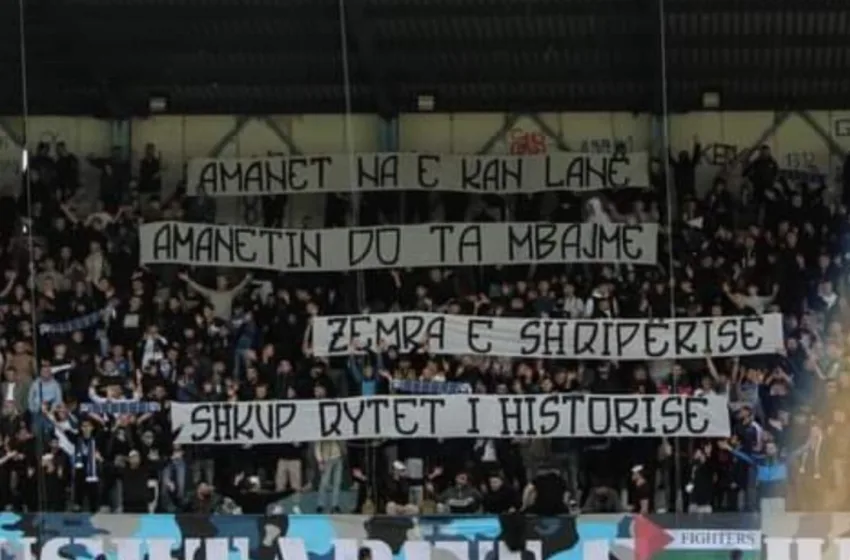  Демократски сојуз: Жестока осуда на величењето на Голема Албанија во с.Сопот и на фудбалскиот натпревар Шкупи – Вардар
