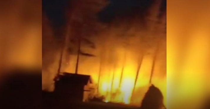  (ВИДЕО) ГОЛЕМ ПОЖАР ВО БиХ: Ветерот урна далновод