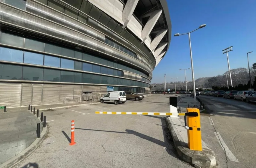  Започнува наплата на паркингот на Националната арена