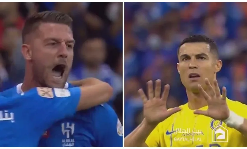  Во саудиското дерби: Милинковиќ-Савиќ и Митровиќ го „расплакаа“ Роналдо (ВИДЕО)