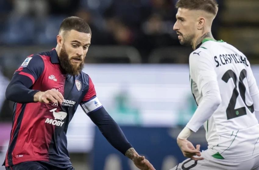  Калјари го совлада Сасуоло за бегство од зоната за испаѓање