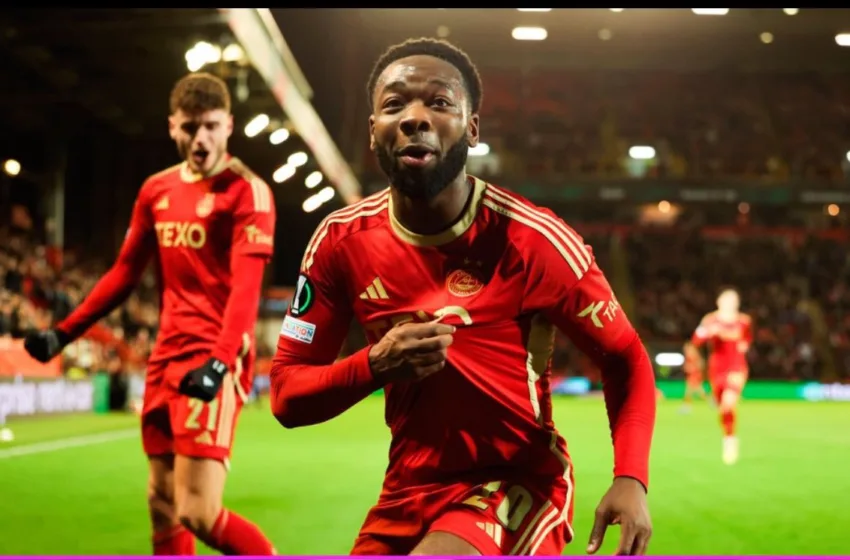  Миовски не беше во составот, Абердин со победа се прости од европската сцена