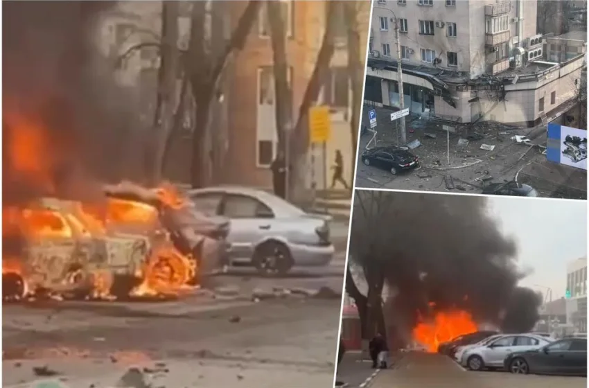  УКРАИНА ГО НАПАДНА БЕЛГОРОД: Гранати го погодија центарот на рускиот град, го погодија и лизгалиштето, меѓу загинатите има и 2 деца