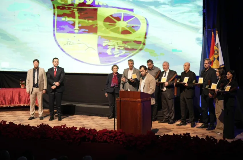  Горан Пандев доби награда за животно дело од Општина Струмица