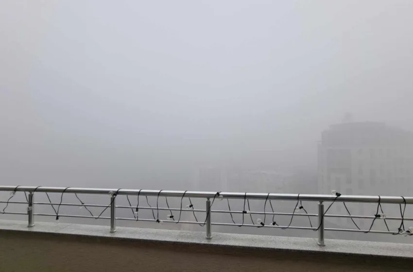 ВИДЕО: Густа магла го обви Скопје, „прст пред око“ не се гледа!