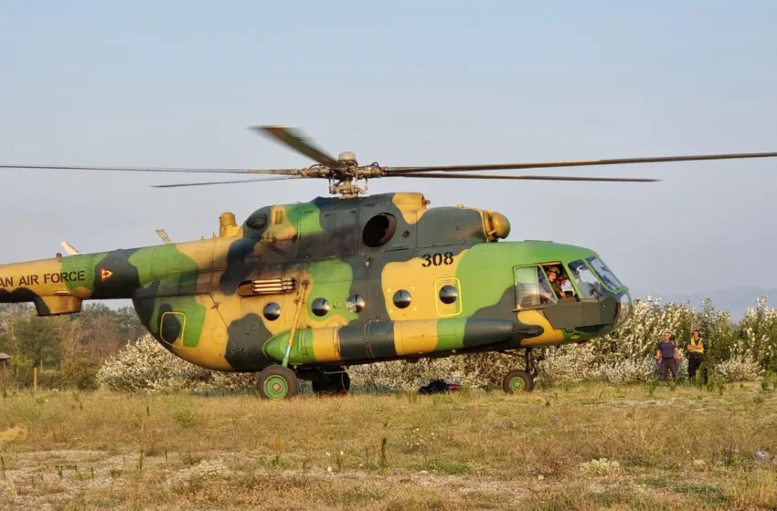  ДРАМА НА НЕБОТО: Хеликоптер на АРМ принудно слета во реонот на Средно и Долно Коњаре