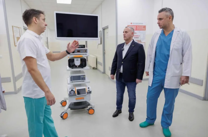  Меџити: Нов артроскопски столб за Клиниката за ортопедски болести, зголемен квалитетот во изведувањето на интервенции