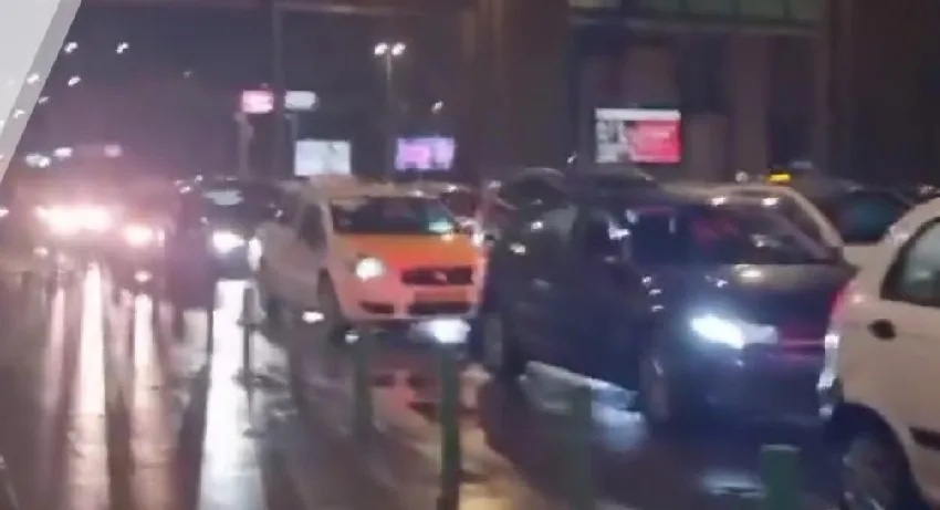 ВИДЕО: Голем метеж низ Скопје, долги колони на улиците