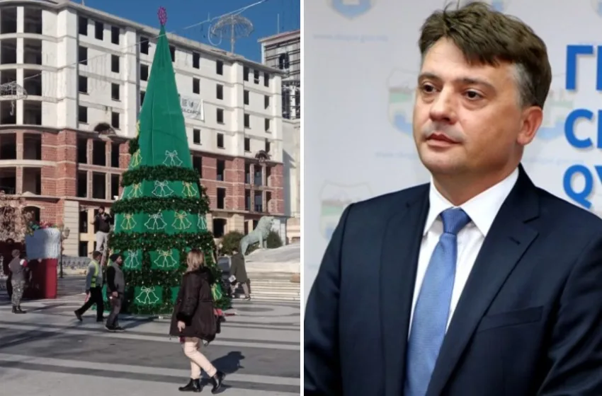 Шилегов со реакција за елката на плоштад: Една слика илјада (милијарда) зборови!