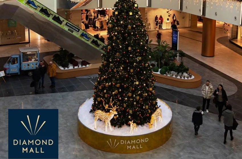 Вистинска предновогодишна атмосфера во Diamond Mall, со програма наменета за сите возрасти