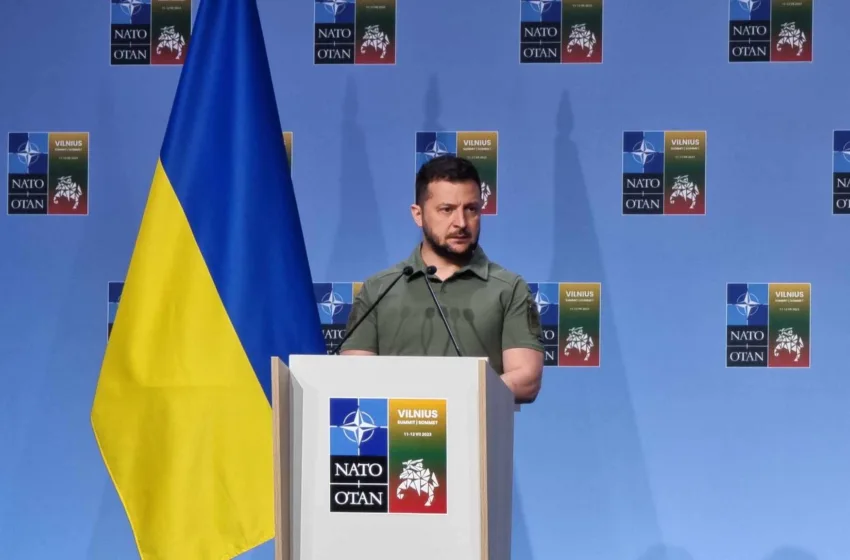  Зеленски побара од американските пратеници да продолжат со воената поддршка