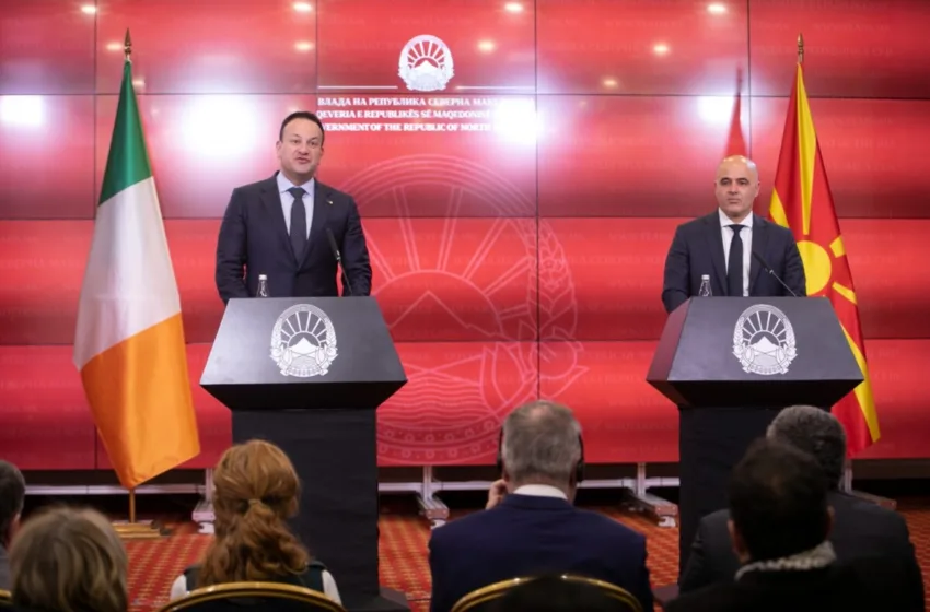  Ковачевски-Варадкар: За Северна Македонија нема друга алтернатива освен полноправното членство во ЕУ