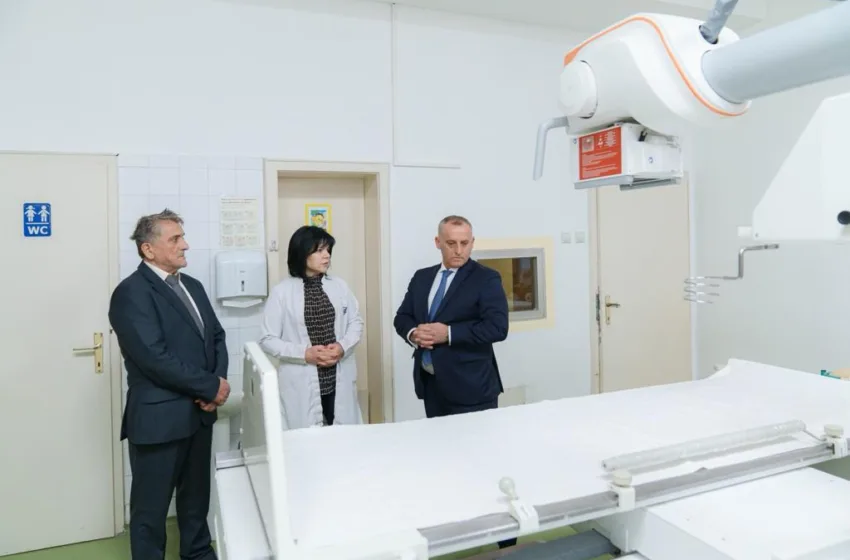 Меџити: Нов дигитален рентген РТГ апарат за Институтот за радиологија