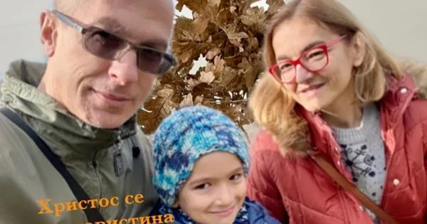 Јанкулоска слави Божиќ со семејството после три години