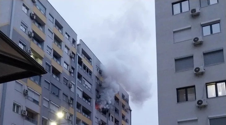 ЦУК: Повозрасно неподвижно лице најверојатно настрадало во пожар во Аеродром