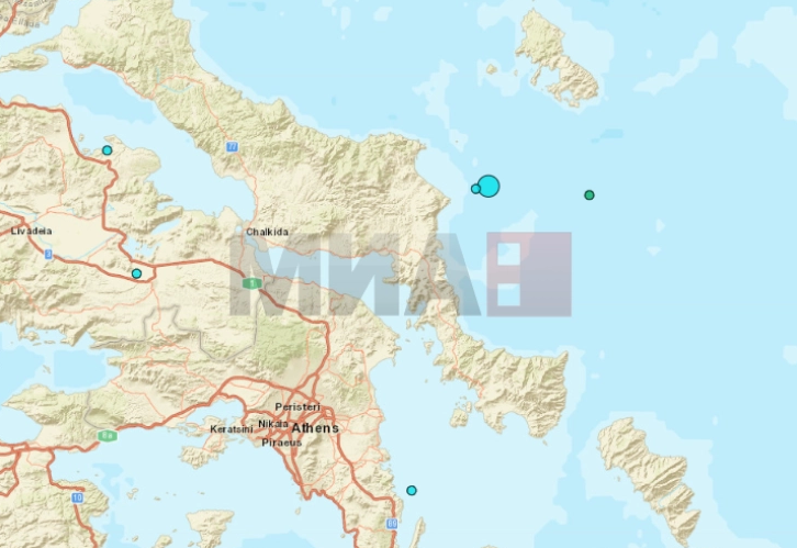 ПОТРЕС ВО ГРЦИЈА: Се стресе островот Евија