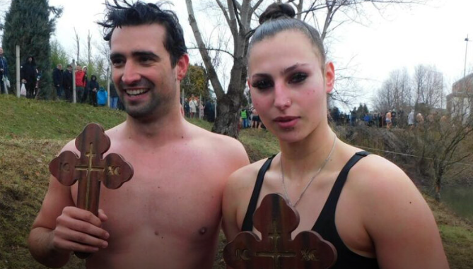  ЛОЗНИЦА: Фаќаа крст во женска и машка категорија