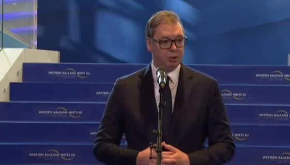 ВУЧИЌ: Поздрав до нашите македонски браќа и пријатели