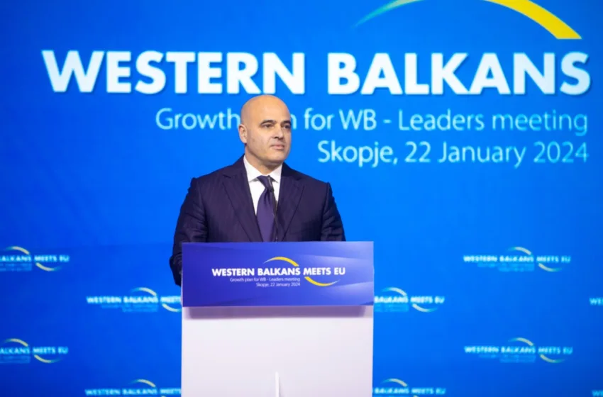 Kовачевски: Планот за раст и Лидерскиот состанок во Скопје на Западен Балкан, ЕУ и САД, се јасна порака за македонска европска иднина