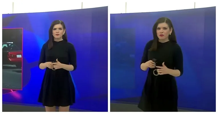  ВИДЕО На водителката и се слошило сред емисија во живо, се онесвести во студио