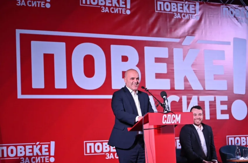 ВМРО-ДПМНЕ: На последниот ден пред заминување од премиерската позиција Ковачевски наместо да им се извини на граѓаните, одбра да лаже, владата на СДС и ДУИ е криминална и коруптивна