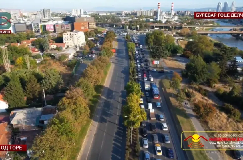 Посебен режим на сообраќај во Скопје од вторник до сабота