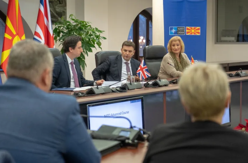  Османи: Успешно се имплементира проектот за зајакнување на НАТО капацитетите на МНР поддржан од Обединетото Кралство