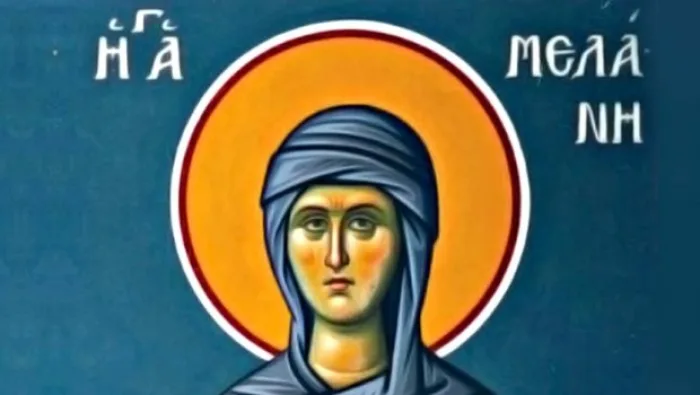 Преподобна Меланија Римјанка – оздрави откако мажот ѝ се заколна дека ќе живеат како брат и сестра, децата ги зеде Бог, а имотот го раздадоа на сиромасите