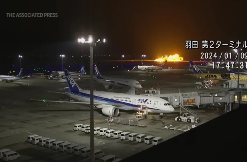  „ГОРЕШЕ КАКО ВО ПЕКОЛОТ“: Шокантна исповед на патниците кои го преживеаја пожарот во авионот во Јапонија