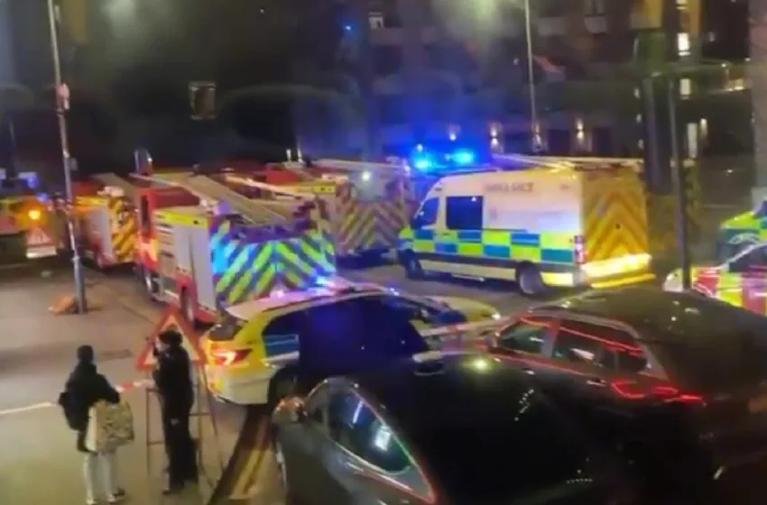  Огромен пожар во Лондон, на терен дури 125 пожарникари