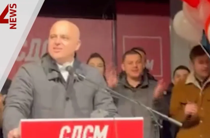  ВИДЕО: СДСМ отвори нов штаб, лидерот Ковачевски најави победа на изборите