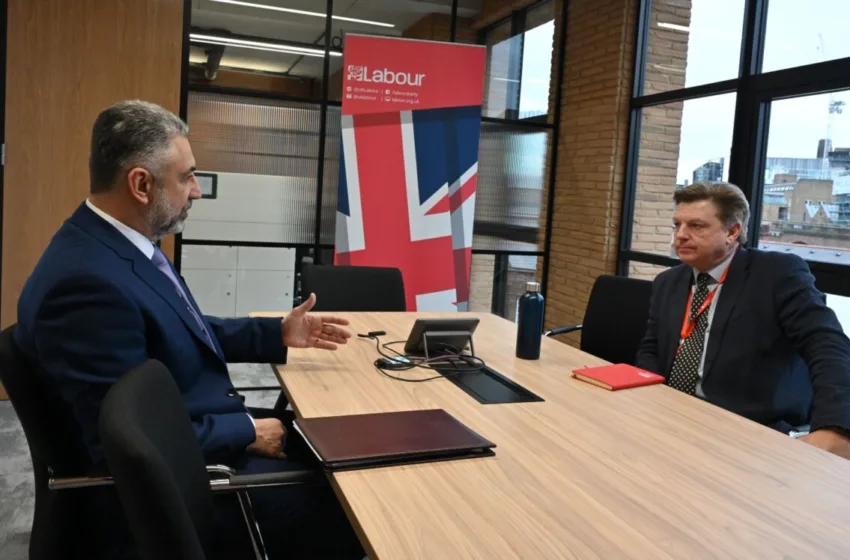 Средба Зечевиќ – Еванс: Продлабочување на соработката меѓу СДСМ и Лабуристичката партија