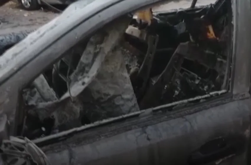  Запалено возило во Гази Баба, пожарот зафатил и две приколки!