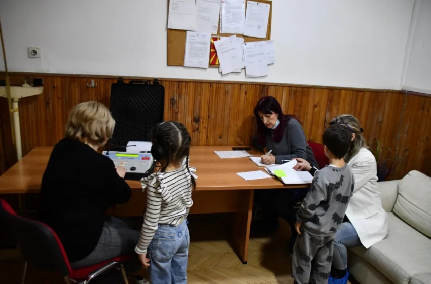  Превентивни прегледи од логопеди во сите градинки во Кисела Вода