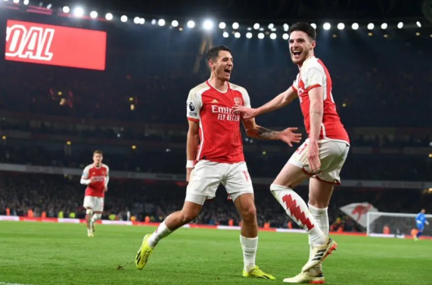  Арсенал го разнесе Њукасл за шеста победа по ред (ВИДЕО)